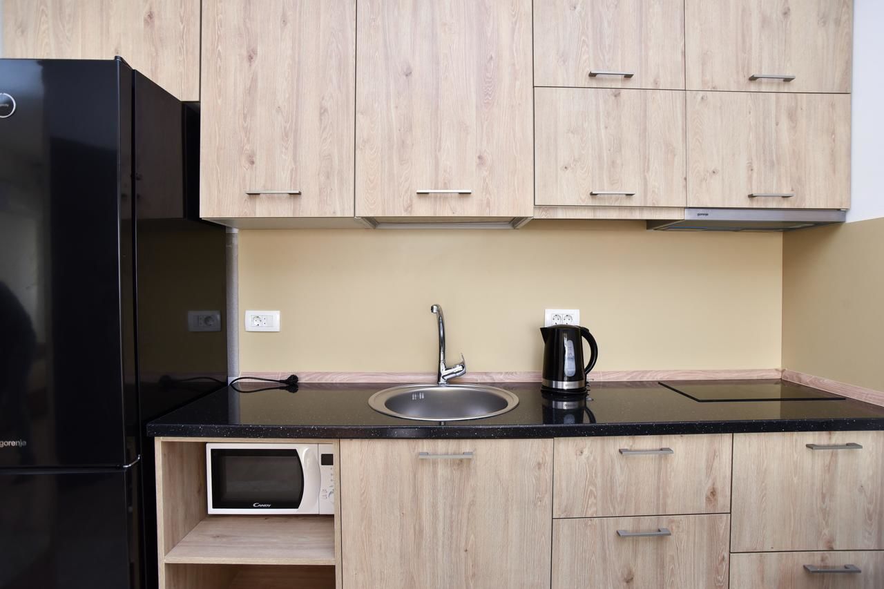 Апартаменты SEA VIEW ONE BEDROOM APARTMENT Бечичи-7