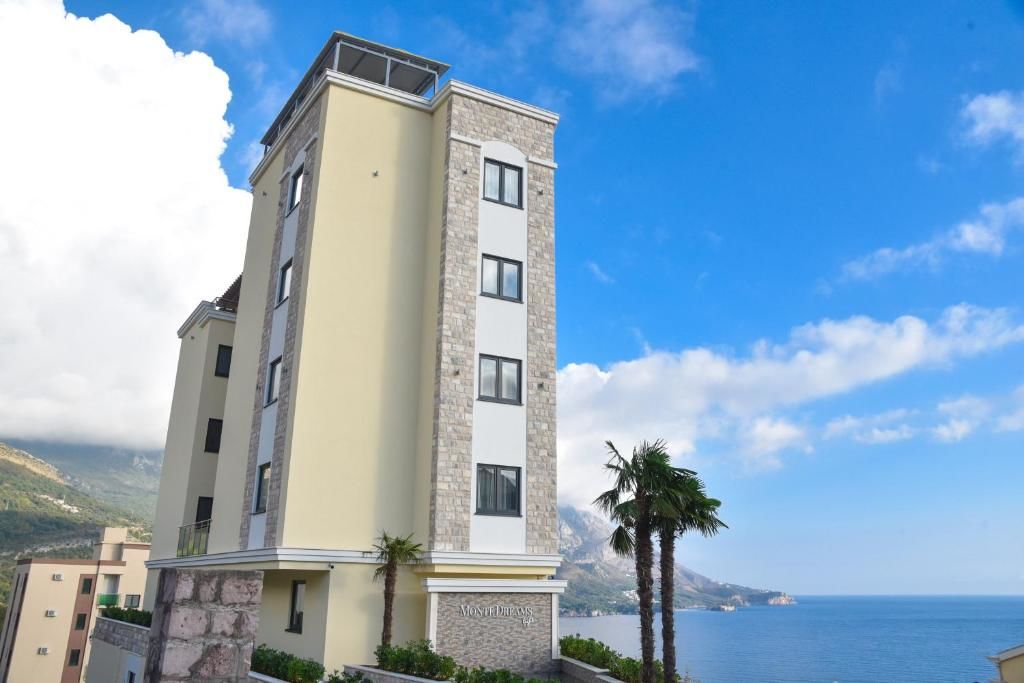 Апартаменты SEA VIEW ONE BEDROOM APARTMENT Бечичи-74