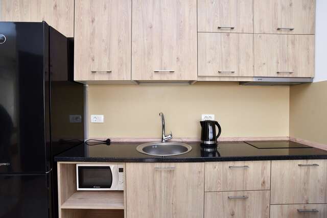 Апартаменты SEA VIEW ONE BEDROOM APARTMENT Бечичи-6