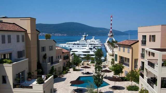 Апартаменты SEA VIEW ONE BEDROOM APARTMENT Бечичи-95